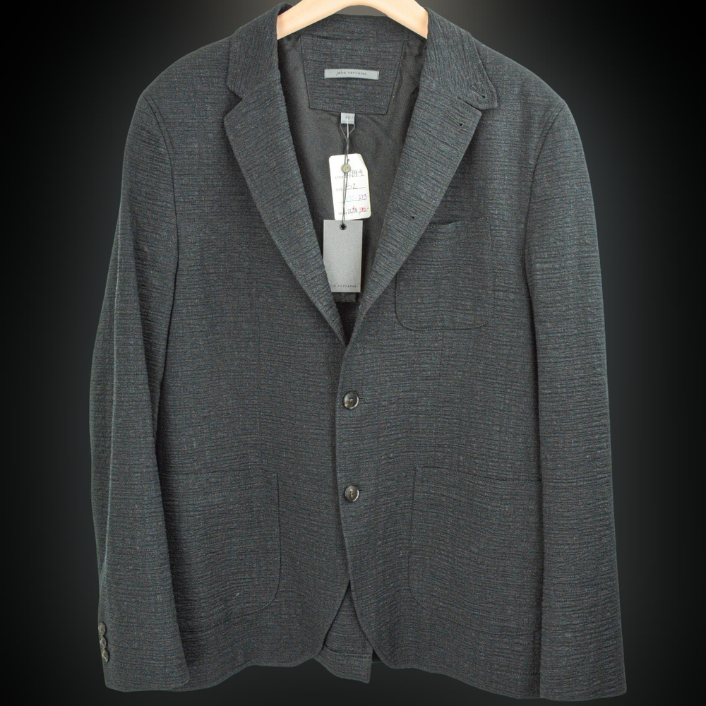 NWT John Varvatos men's linen knit blazer